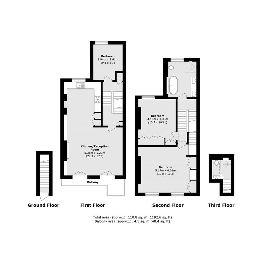 Квартира в Лондоне, Великобритания, 111 м² - фото 8