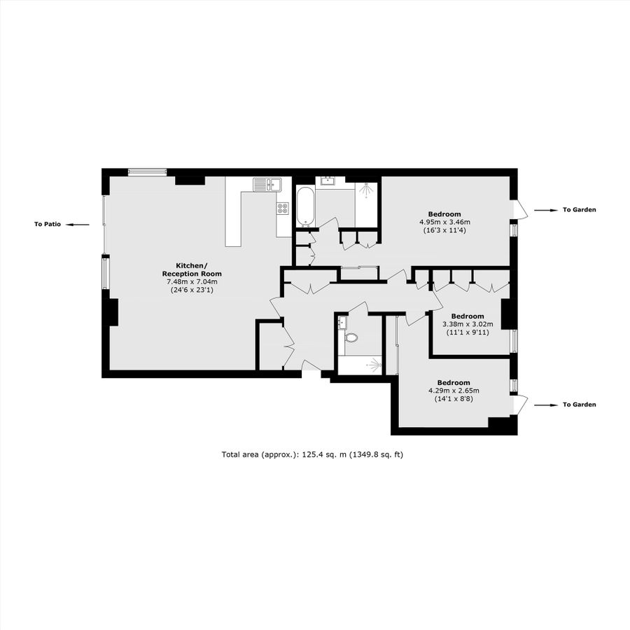 Квартира в Лондоне, Великобритания, 125 м² - фото 9
