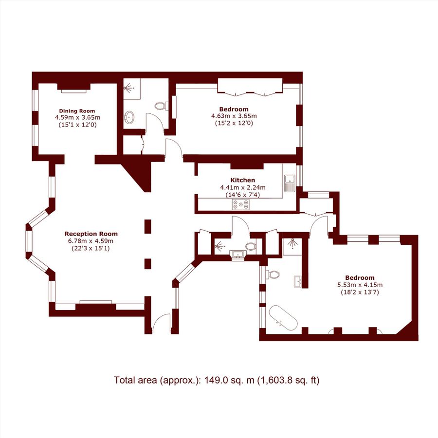 Квартира в Лондоне, Великобритания, 149 м² - фото 9
