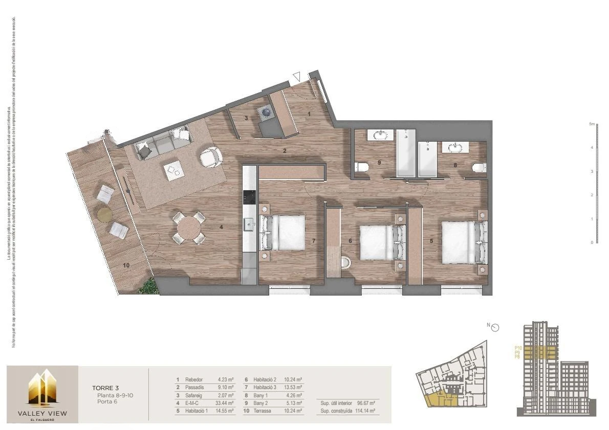 Квартира в Андорра-ла-Велье, Андорра, 124 м² - фото 9