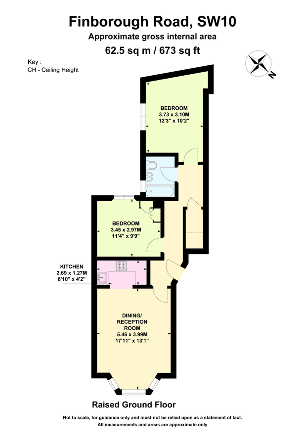 Квартира в Лондоне, Великобритания, 63 м² - фото 9