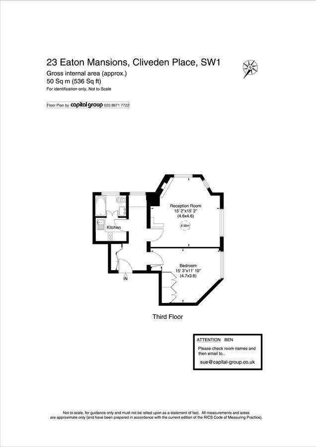 Квартира в Лондоне, Великобритания, 50 м² - фото 9