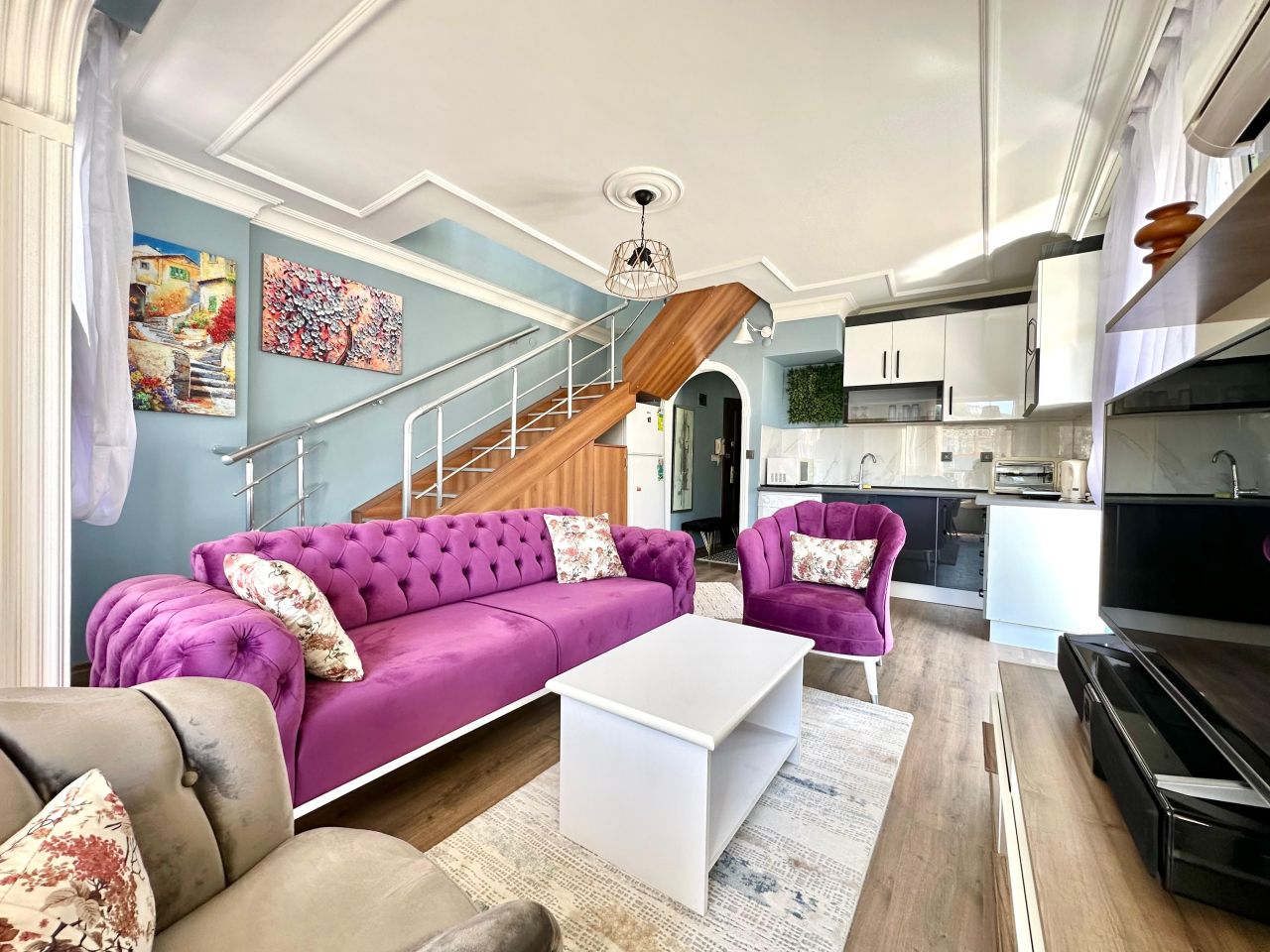 Квартира в Алании, Турция, 90 м² - фото 14