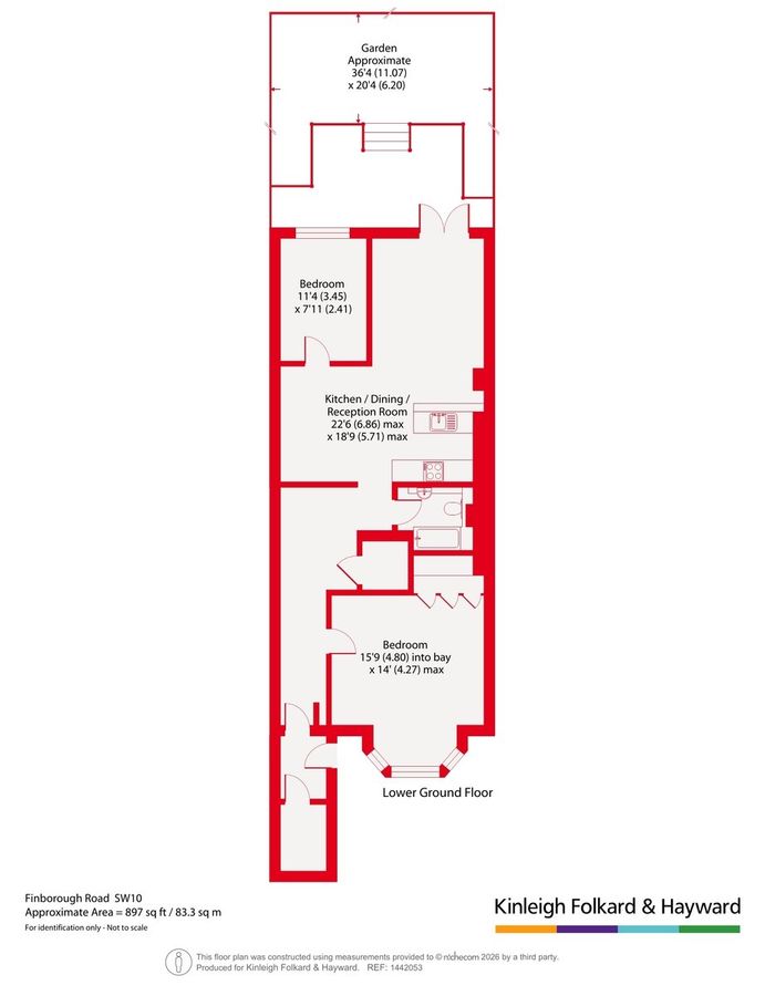 Квартира в Лондоне, Великобритания, 83 м² - фото 10