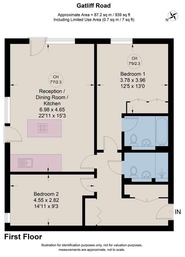 Квартира в Лондоне, Великобритания, 87 м² - фото 12
