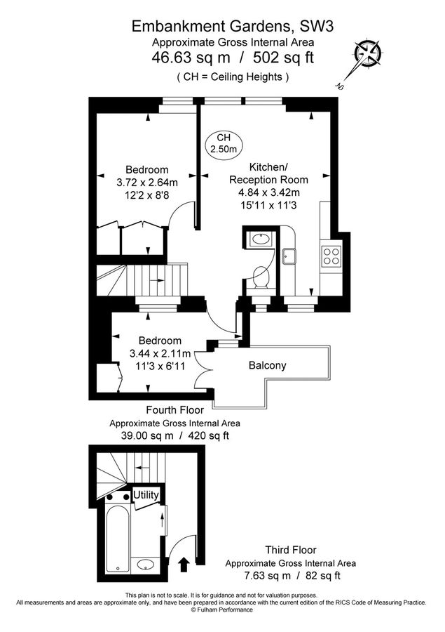 Квартира в Лондоне, Великобритания, 47 м² - фото 12