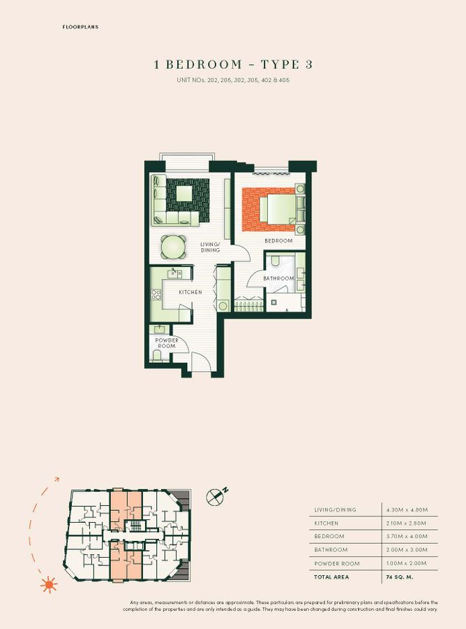 Квартира в Лондоне, Великобритания, 71 м² - фото 13