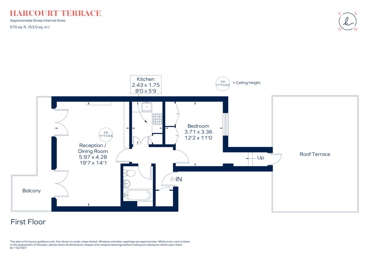 Квартира в Лондоне, Великобритания, 53 м² - фото 13