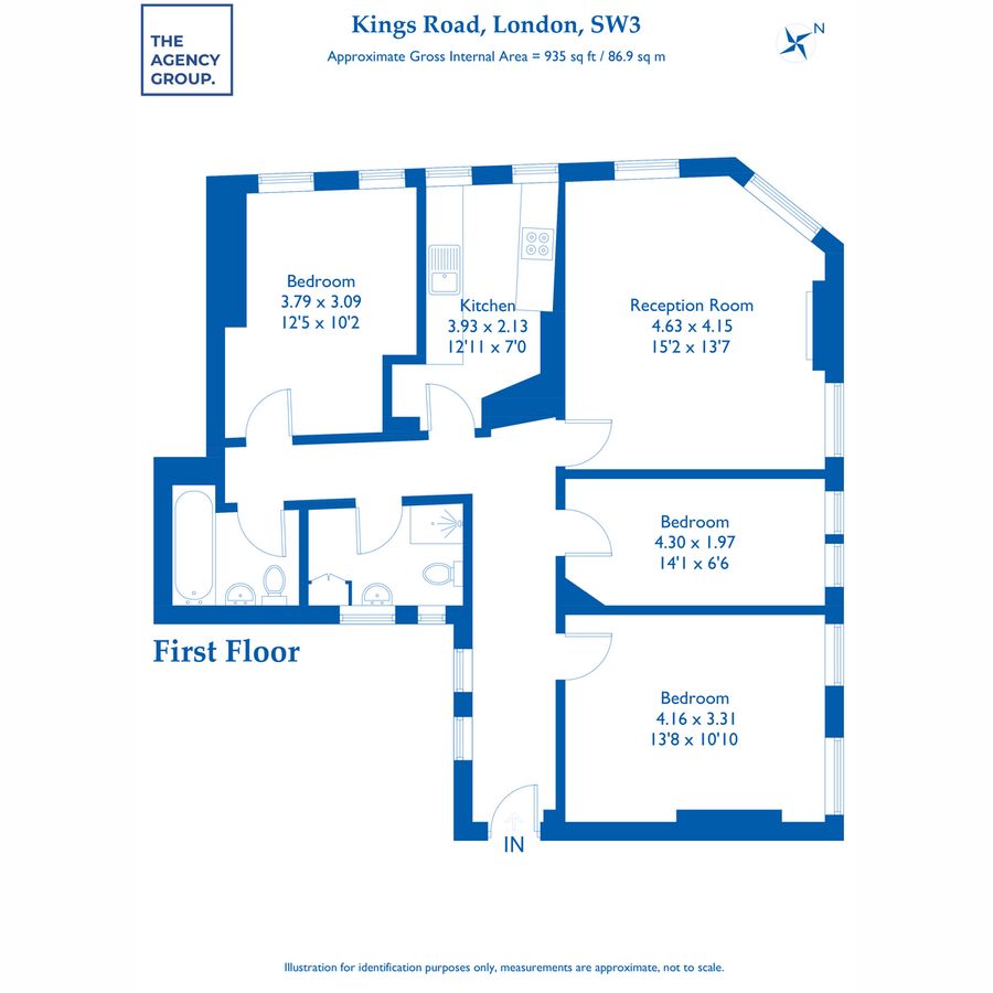 Квартира в Лондоне, Великобритания, 87 м² - фото 13