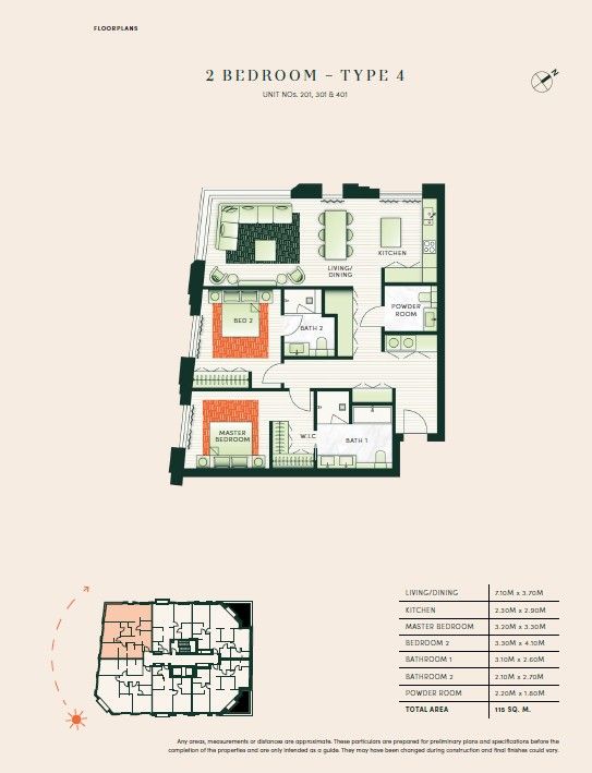 Квартира в Лондоне, Великобритания, 113 м² - фото 14