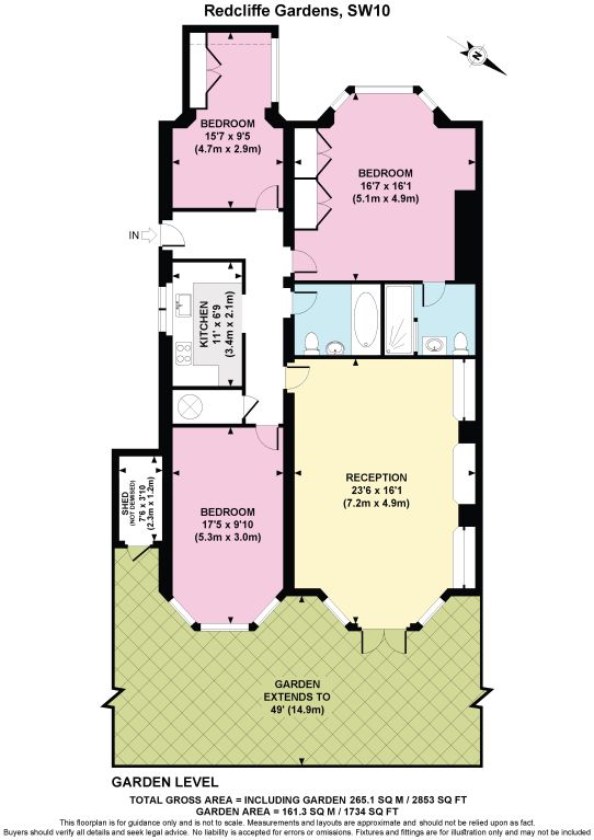Квартира в Лондоне, Великобритания, 111 м² - фото 14