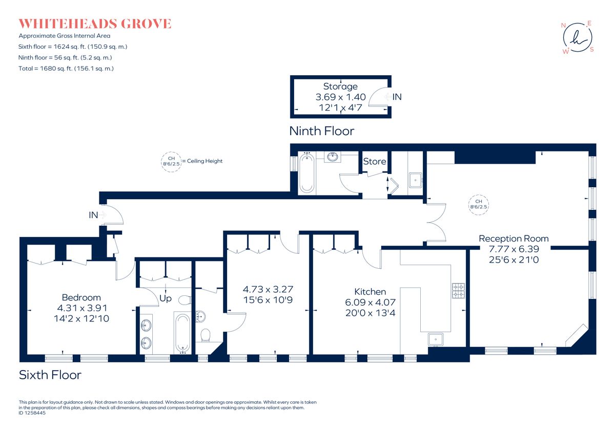 Квартира в Лондоне, Великобритания, 156 м² - фото 14