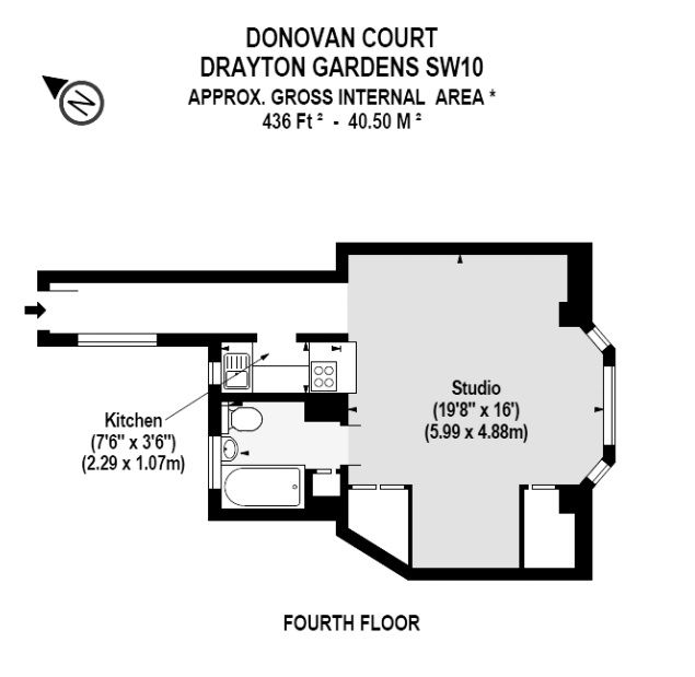 Квартира в Лондоне, Великобритания, 41 м² - фото 15