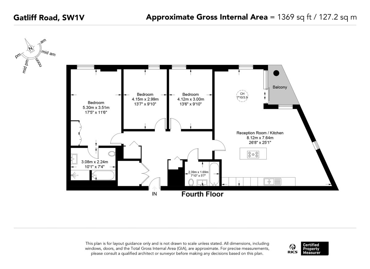 Квартира в Лондоне, Великобритания, 127 м² - фото 15