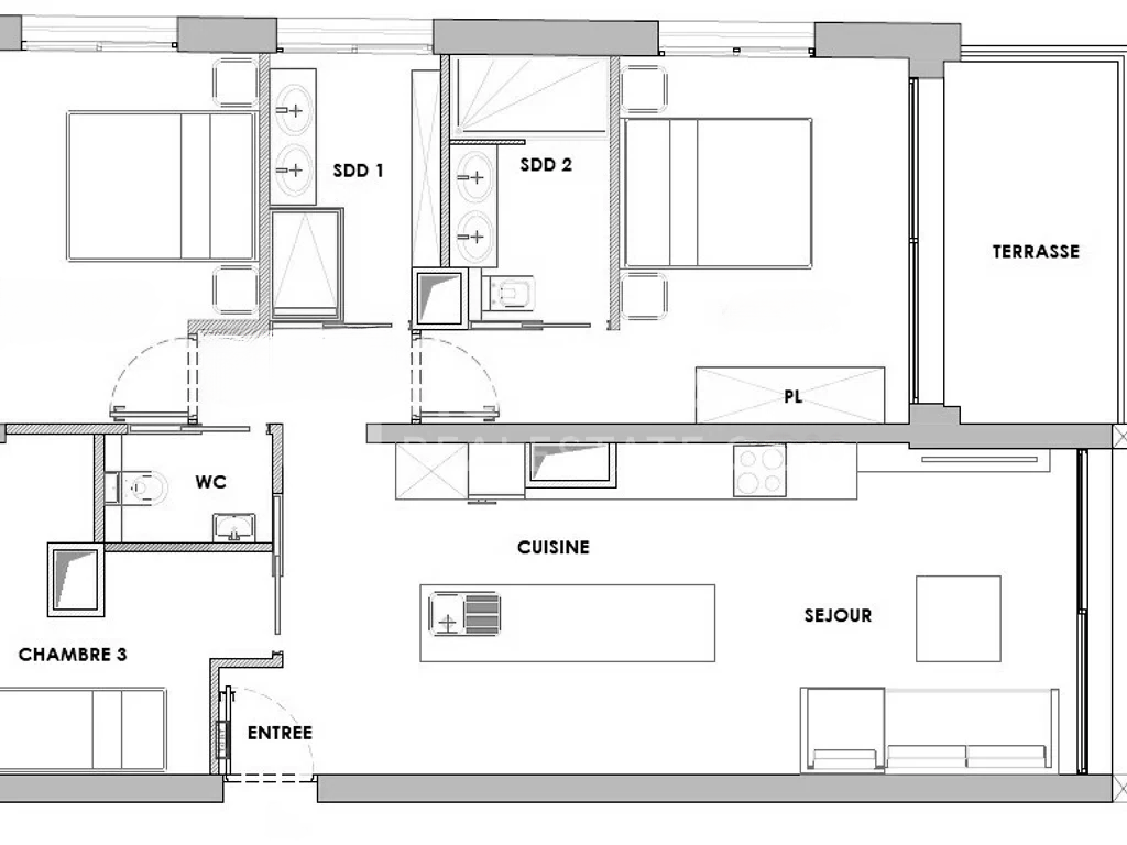 Квартира в Монте Карло, Монако, 112 м² - фото 15