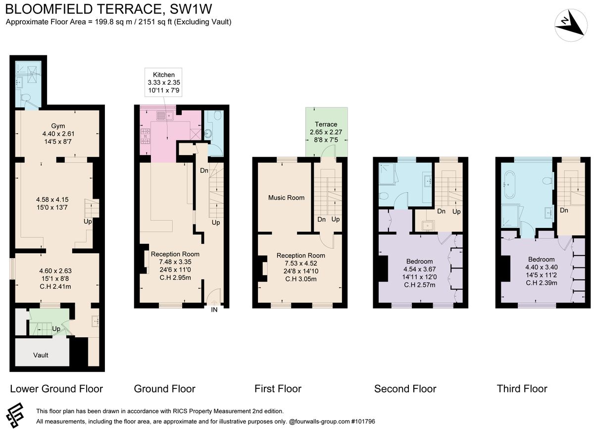Квартира в Лондоне, Великобритания, 200 м² - фото 16