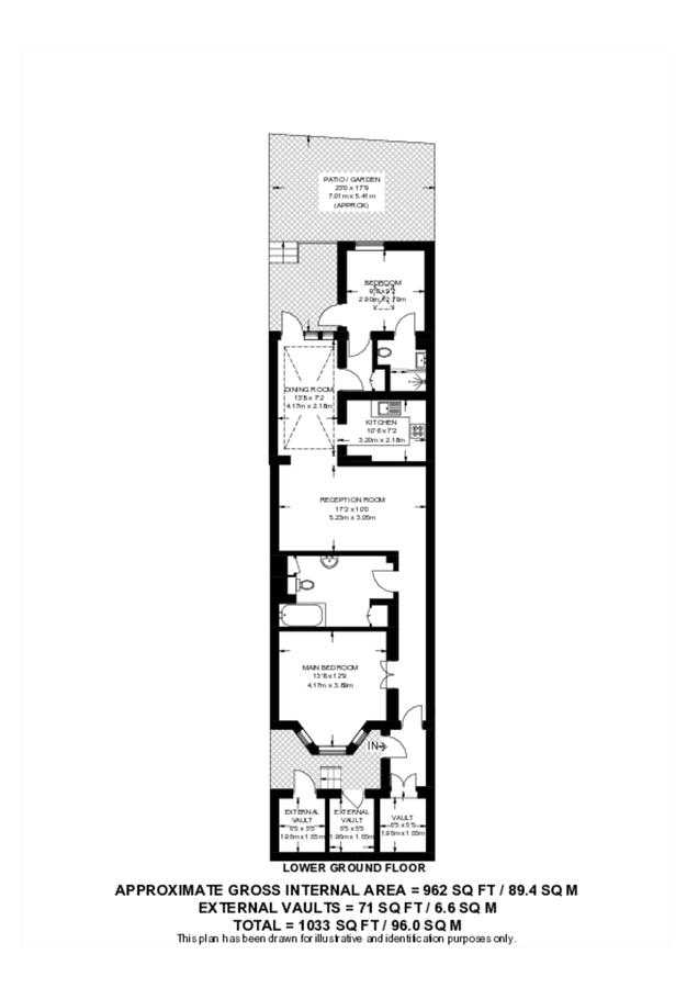 Квартира в Лондоне, Великобритания, 96 м² - фото 16
