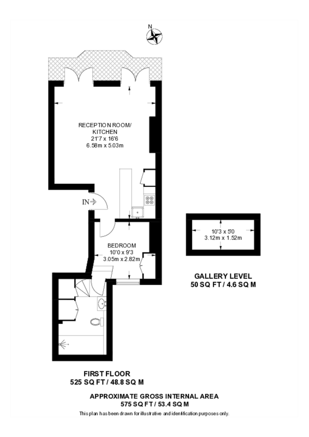Квартира в Лондоне, Великобритания, 53 м² - фото 17