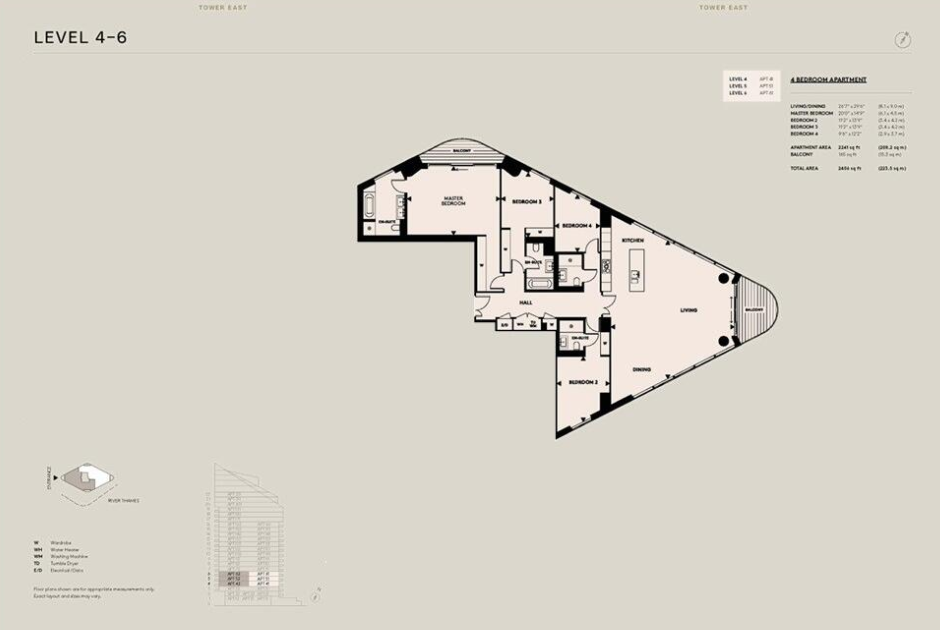 Квартира в Лондоне, Великобритания, 235 м² - фото 17
