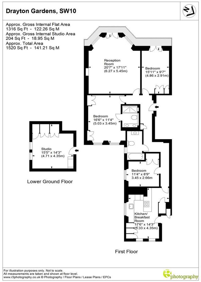 Квартира в Лондоне, Великобритания, 141 м² - фото 18