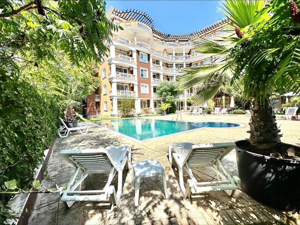 Квартира на Солнечном берегу, Болгария, 52 м² - фото 11