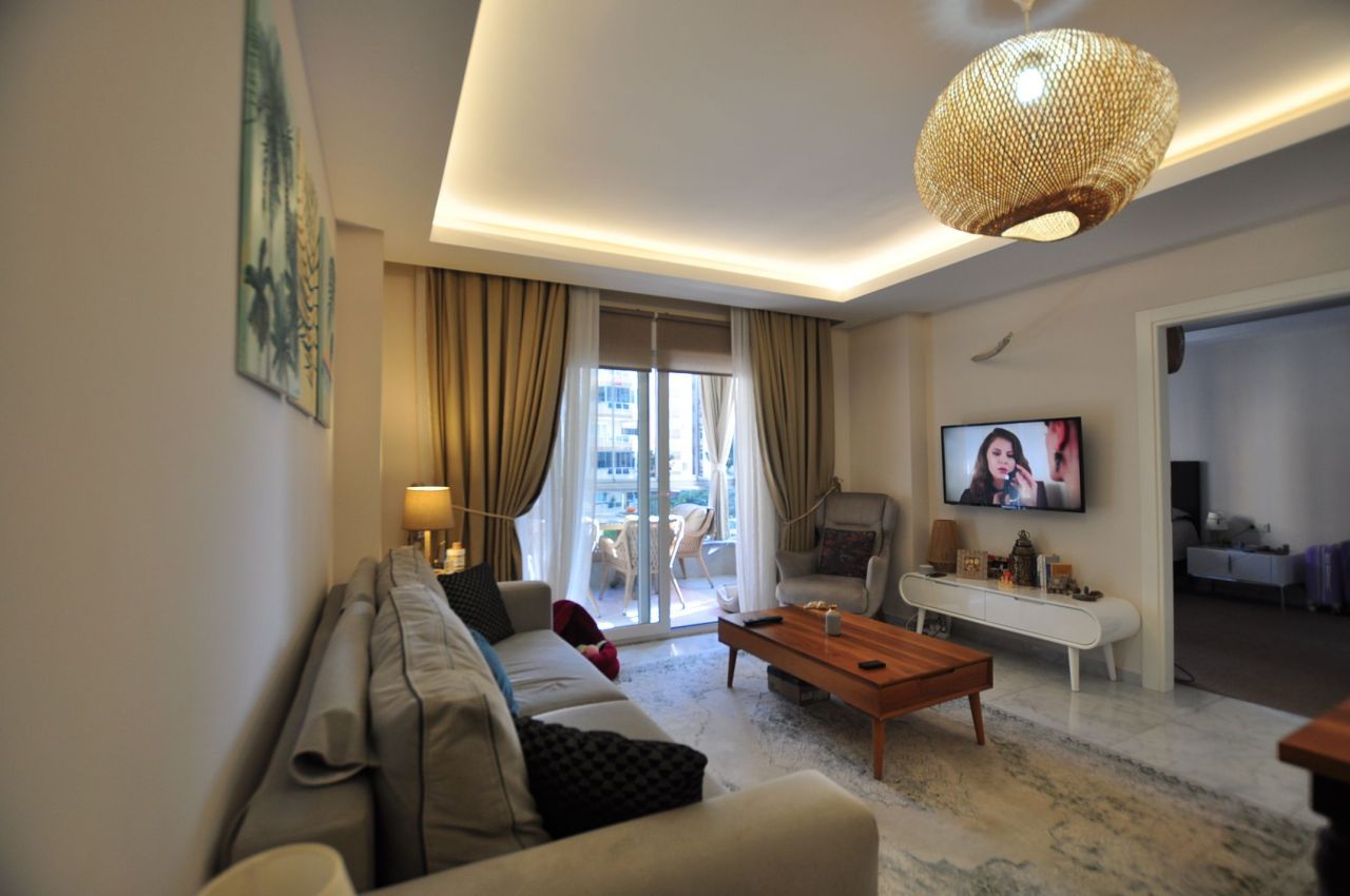 Апартаменты в Алании, Турция, 55 м² - фото 1