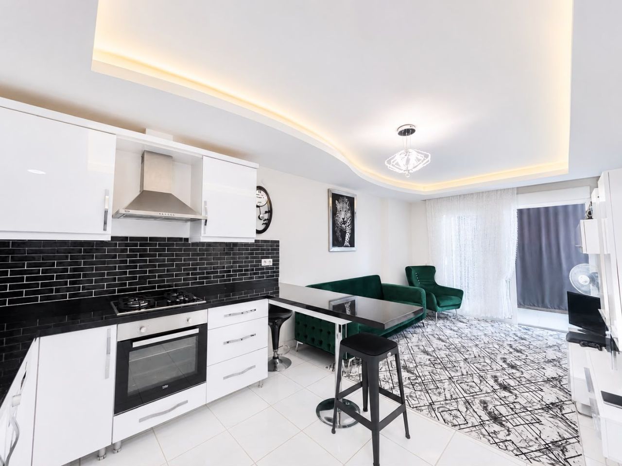 Апартаменты в Алании, Турция, 55 м² - фото 1