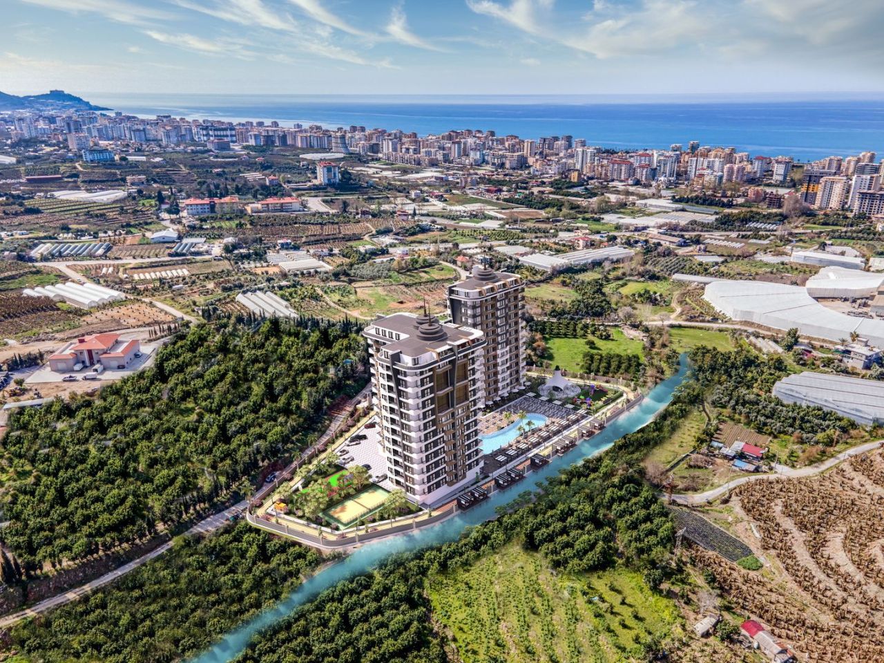 Апартаменты в Алании, Турция, 46 м² - фото 1