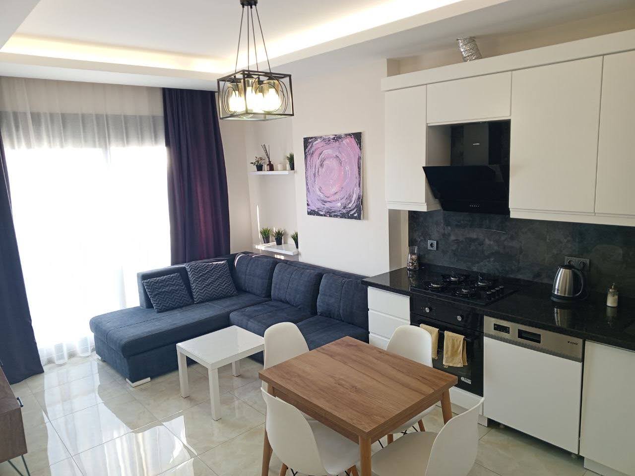Апартаменты в Алании, Турция, 55 м² - фото 1