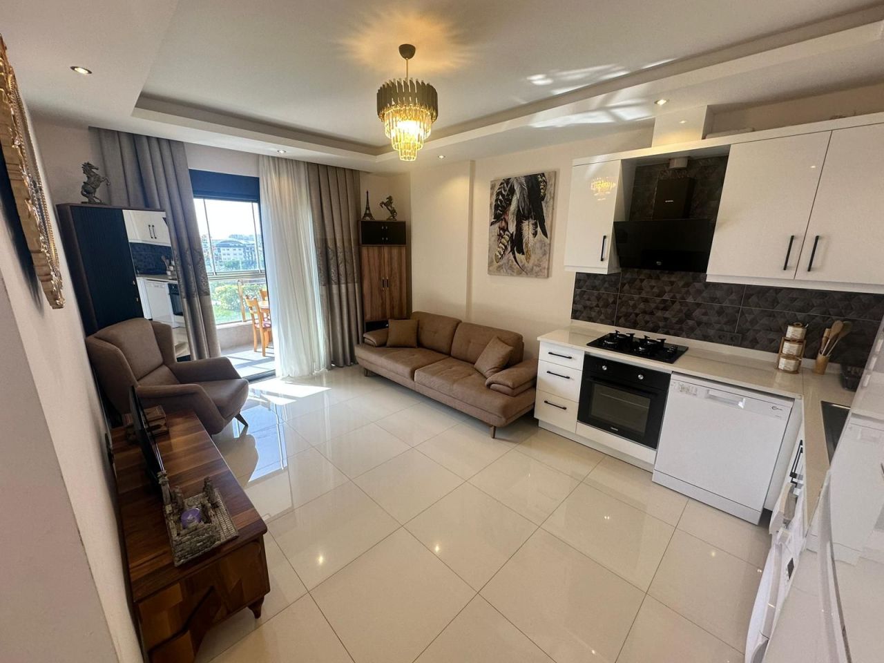 Апартаменты в Алании, Турция, 57 м² - фото 1