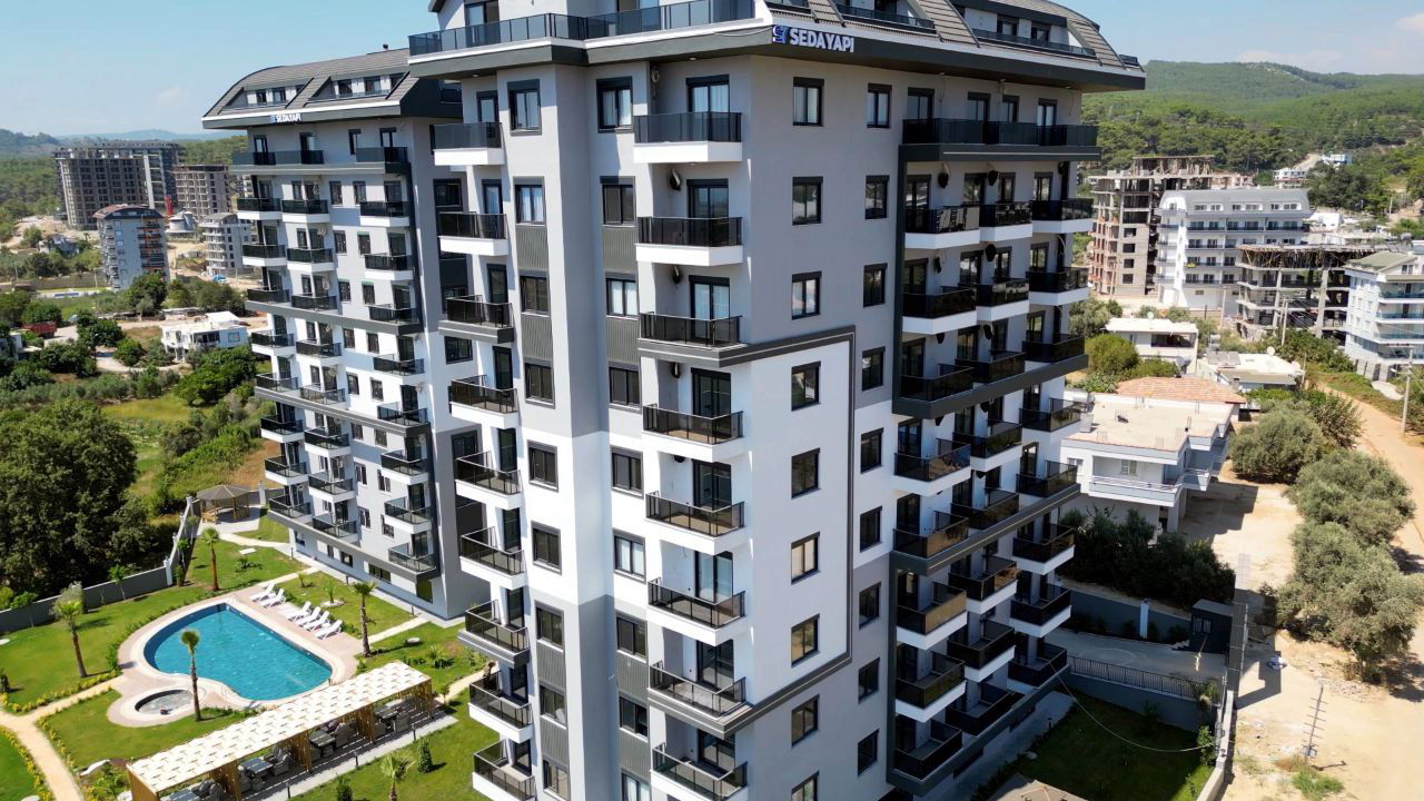 Апартаменты в Алании, Турция, 56 м² - фото 1