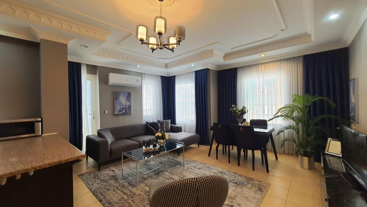 Апартаменты в Алании, Турция, 90 м² - фото 1