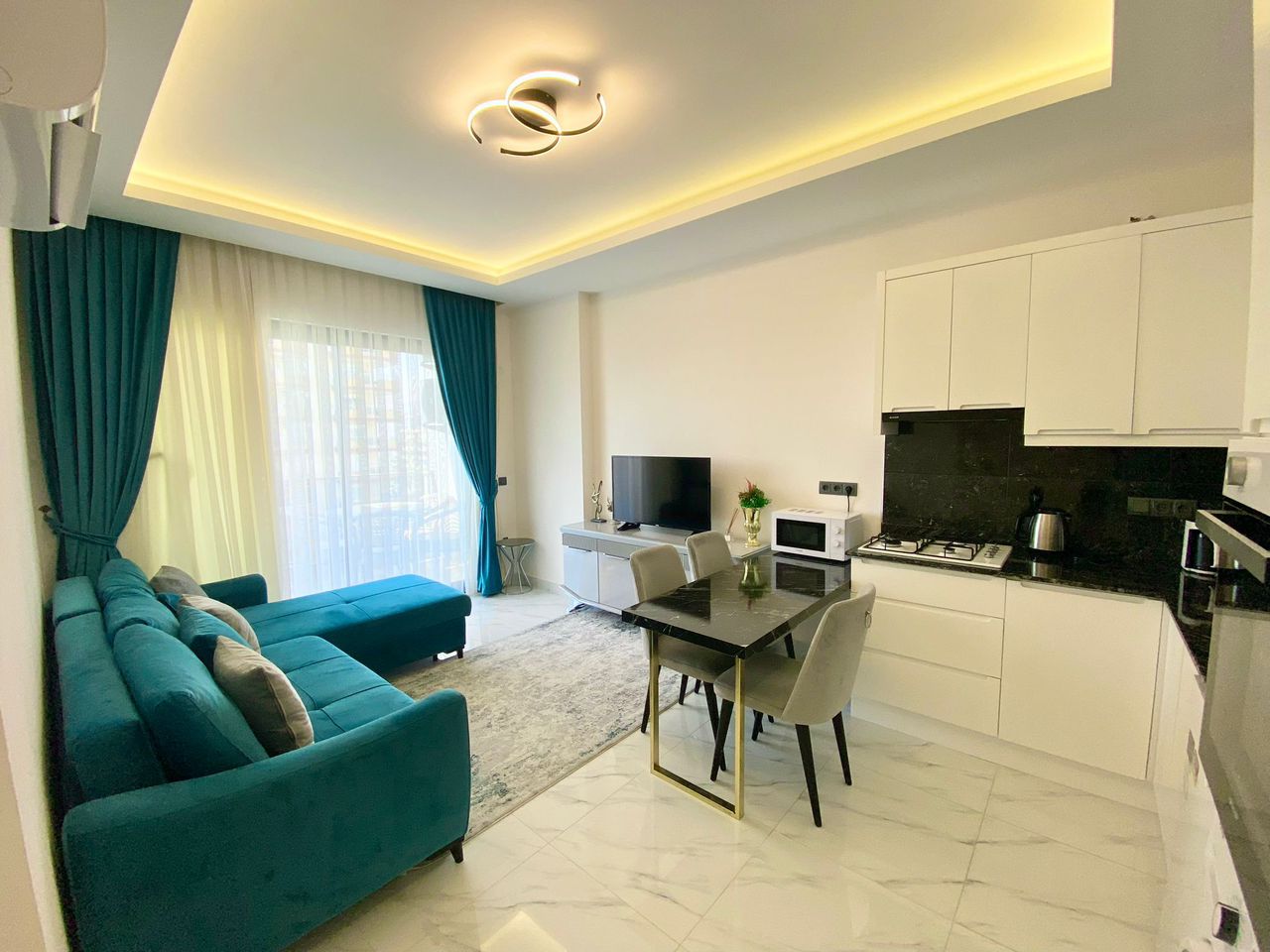 Апартаменты в Алании, Турция, 50 м² - фото 1