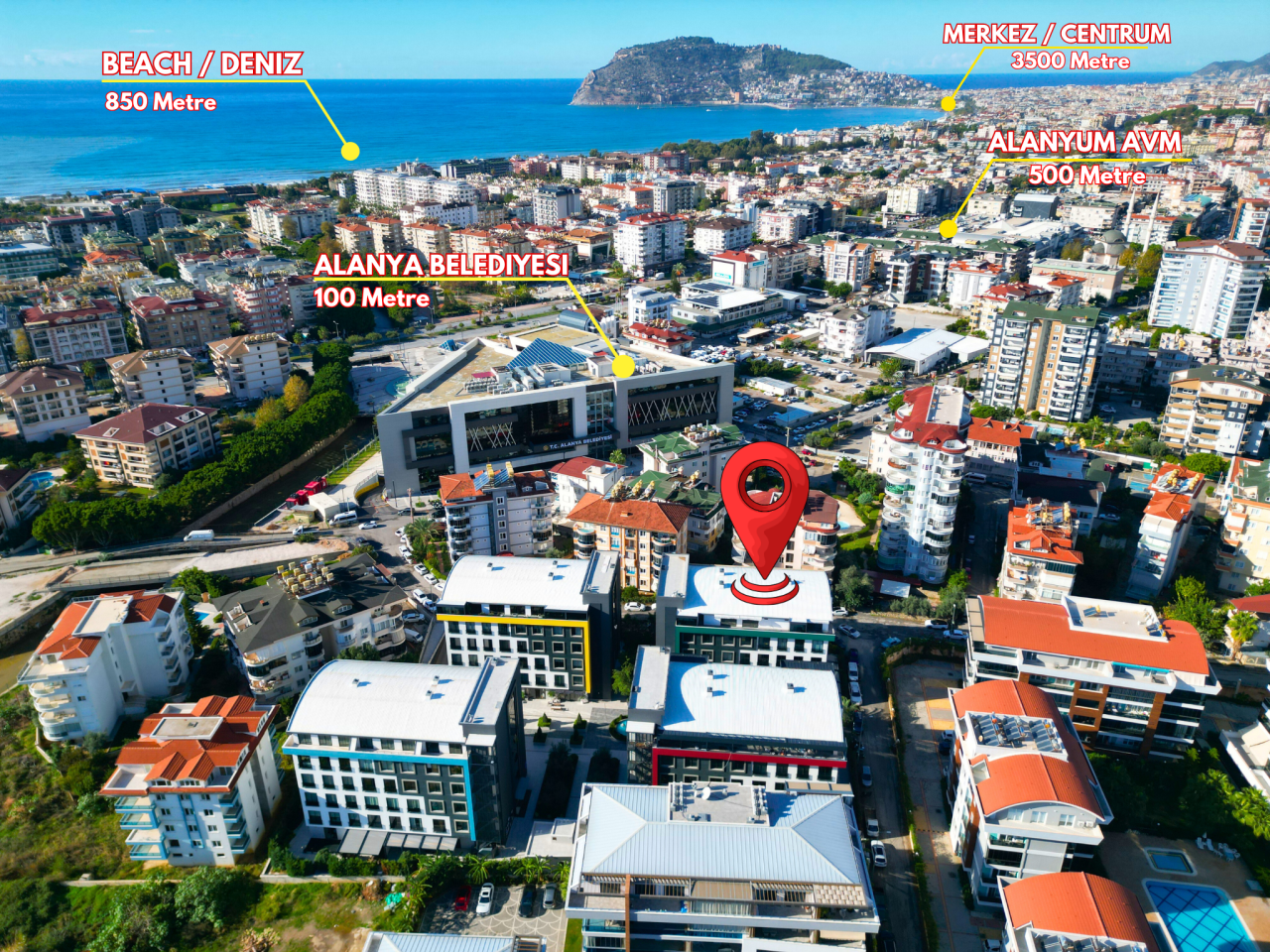 Коммерческая недвижимость в Алании, Турция, 70 м² - фото 1