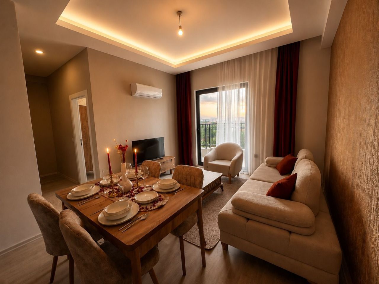 Апартаменты в Алании, Турция, 50 м² - фото 1