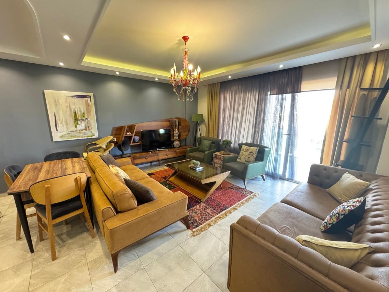 Апартаменты в Алании, Турция, 75 м² - фото 1
