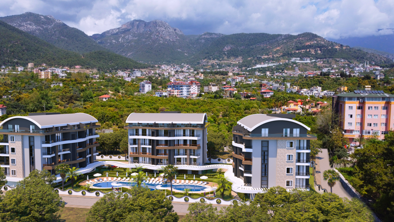 Апартаменты в Алании, Турция, 54 м² - фото 1