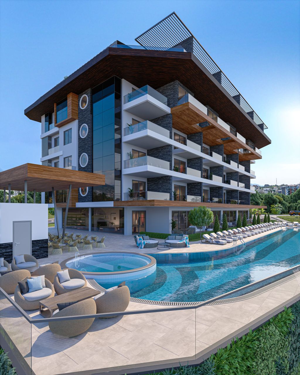 Апартаменты в Алании, Турция, 80 м² - фото 1