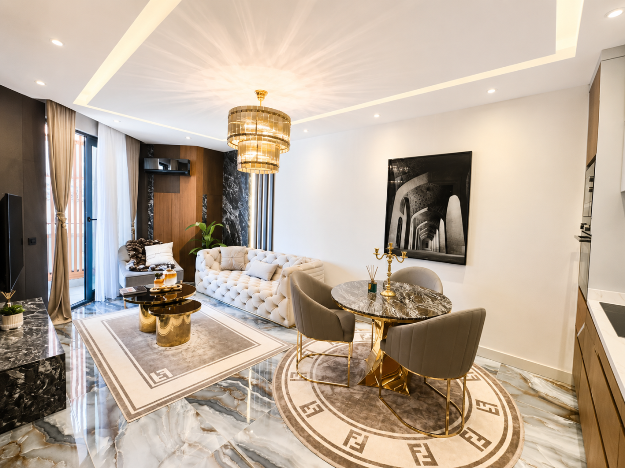 Апартаменты в Алании, Турция, 55 м² - фото 1