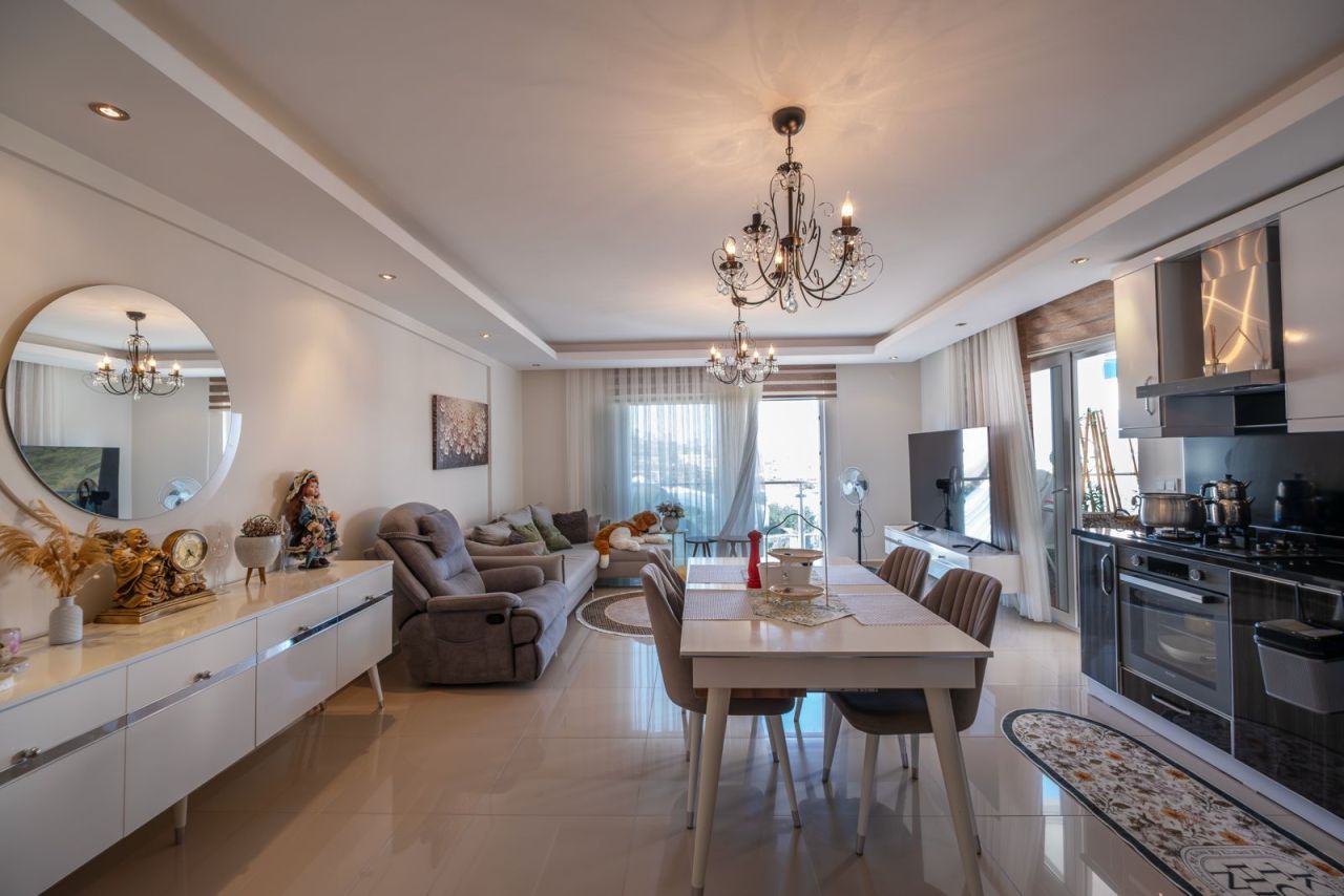 Апартаменты в Алании, Турция, 110 м² - фото 1