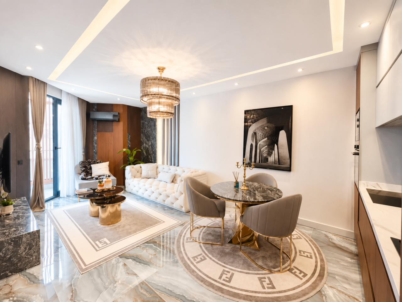 Апартаменты в Алании, Турция, 55 м² - фото 2