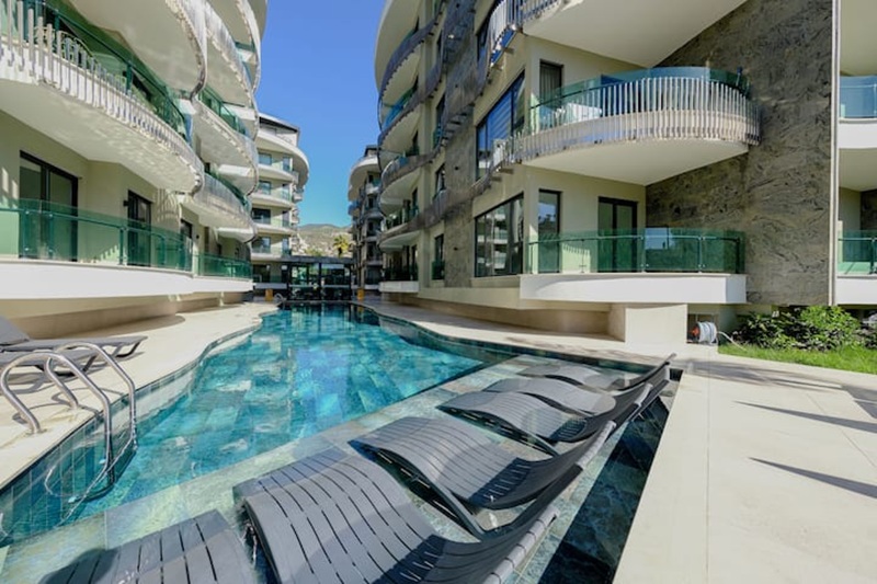 Апартаменты в Алании, Турция, 56 м² - фото 12
