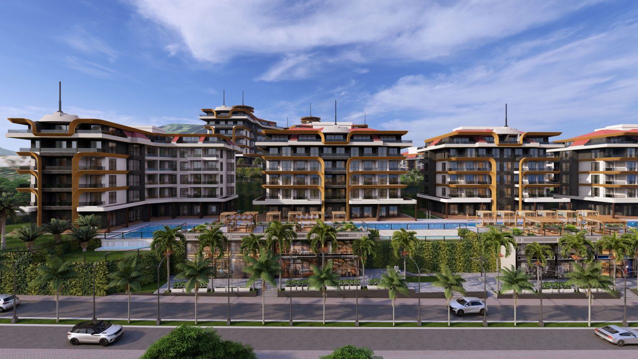 Апартаменты в Алании, Турция, 56 м² - фото 2