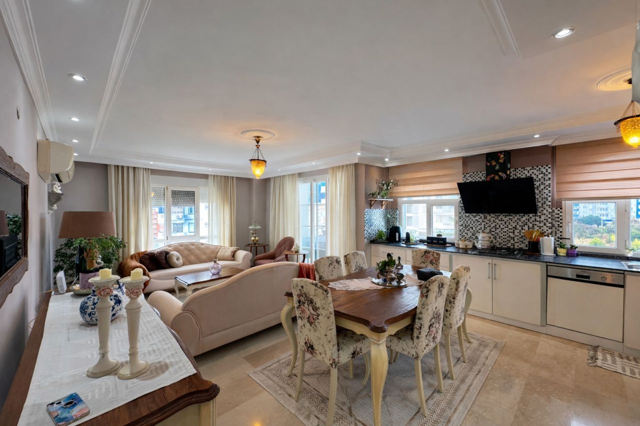 Апартаменты в Алании, Турция, 110 м² - фото 3