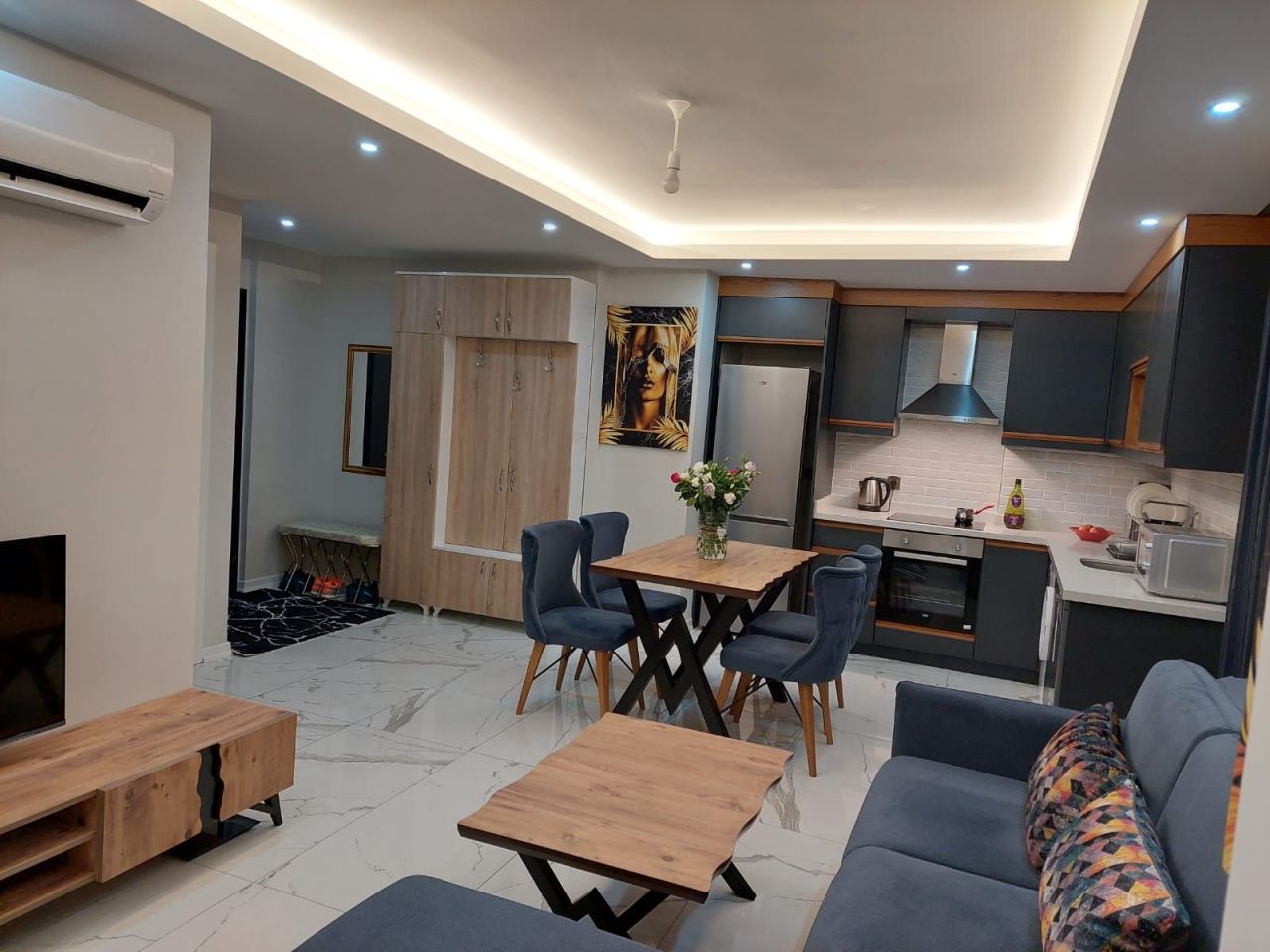 Апартаменты в Алании, Турция, 50 м² - фото 4