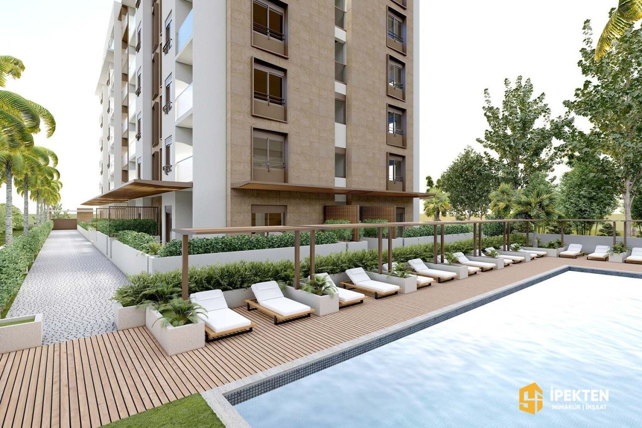 Апартаменты в Анталии, Турция, 63 м² - фото 4