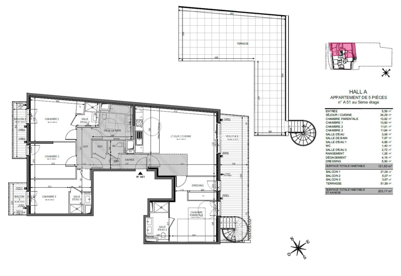 Апартаменты в Боcолей, Франция, 122 м² - фото 7