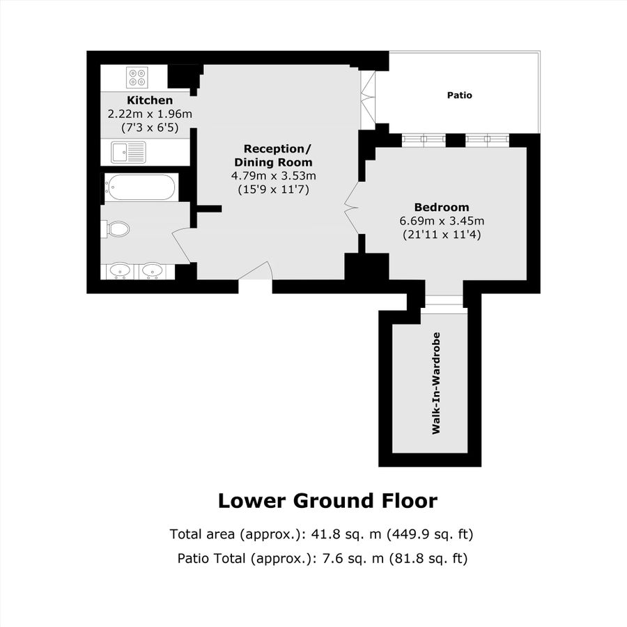 Квартира в Лондоне, Великобритания, 42 м² - фото 5