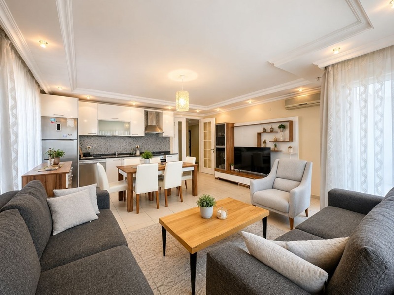 Апартаменты в Алании, Турция, 110 м² - фото 3