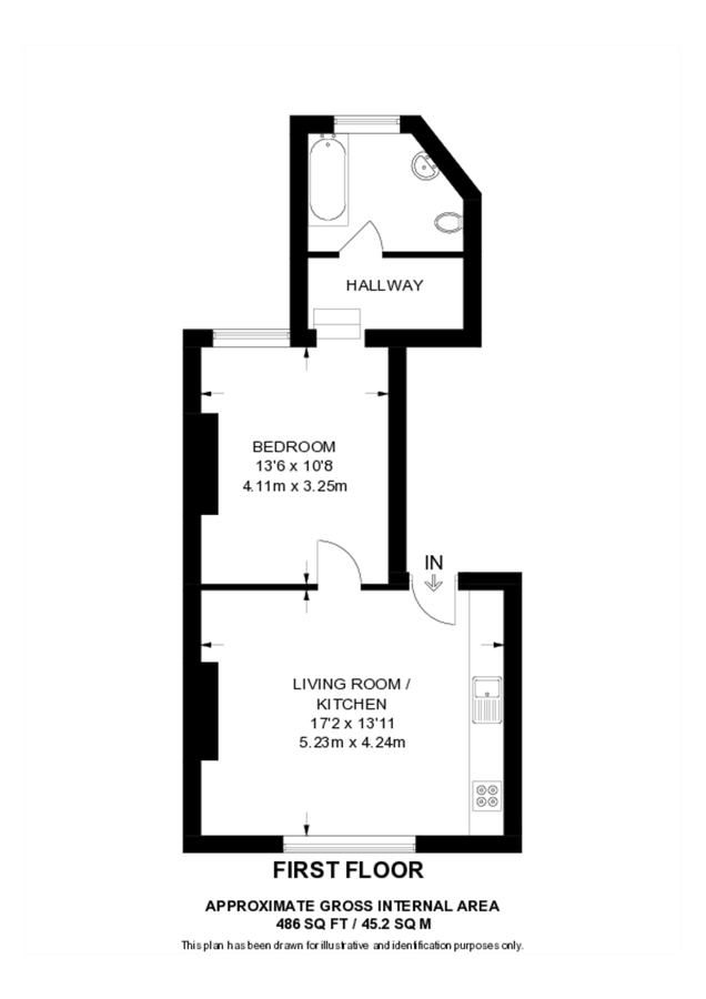 Квартира в Лондоне, Великобритания, 45 м² - фото 7